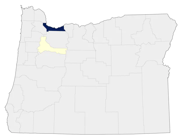 Rosy-faced Lovebird county map