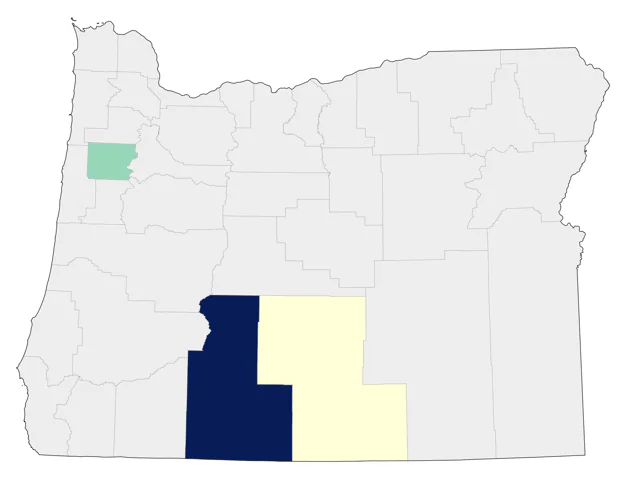 Whooper Swan county map