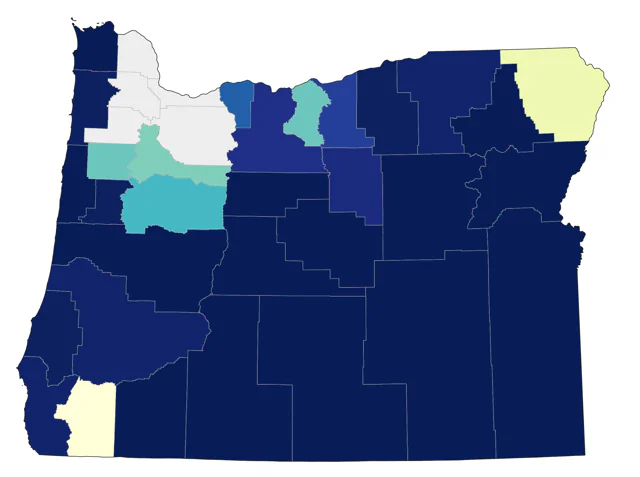 Willet county map