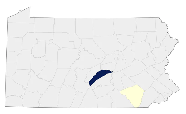 American Barn Owl county map