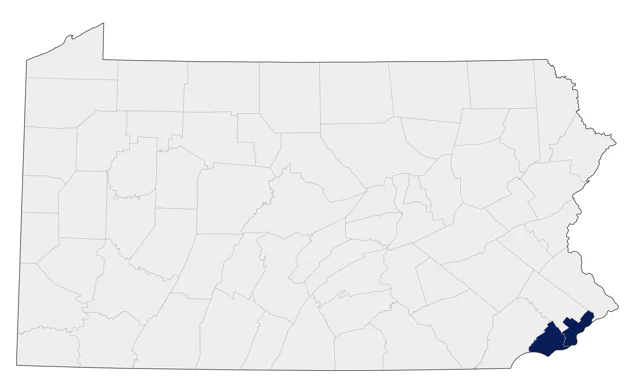 Black-tailed Godwit county map
