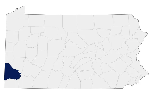 Ferruginous Hawk county map