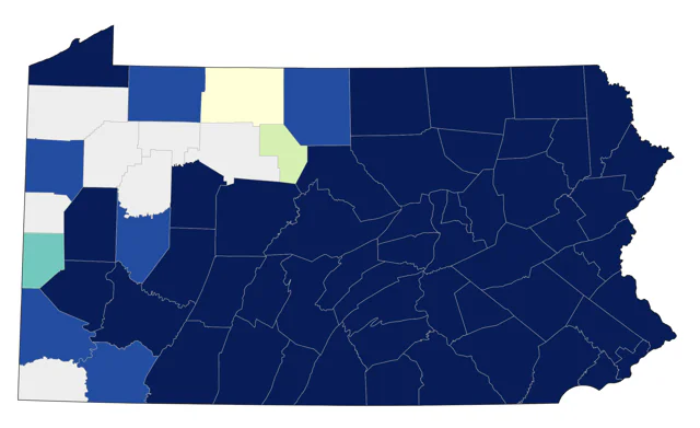 Fish Crow county map