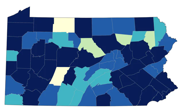 Gray-cheeked Thrush county map