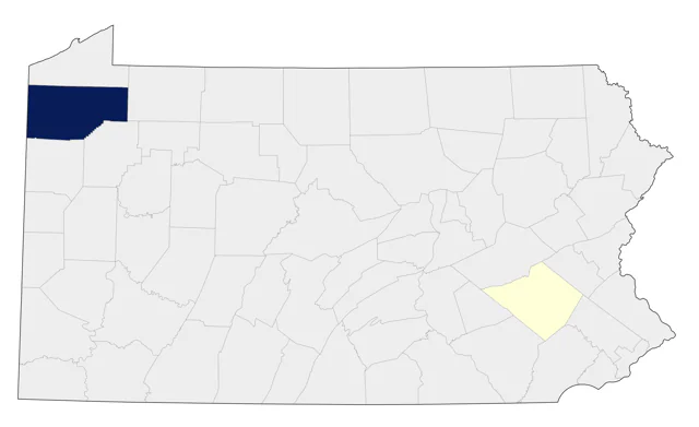 Gray-crowned Rosy-Finch county map