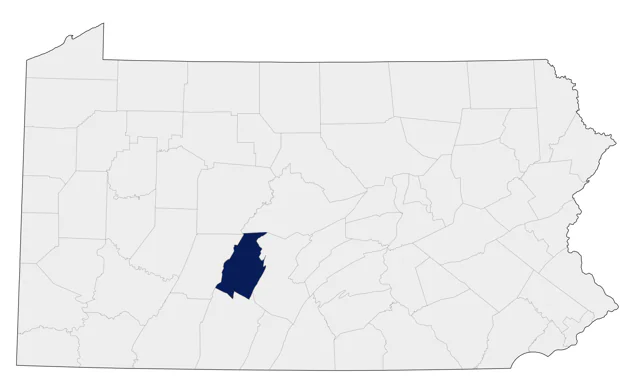 Gray Partridge county map