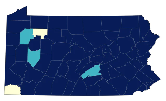 Merlin county map