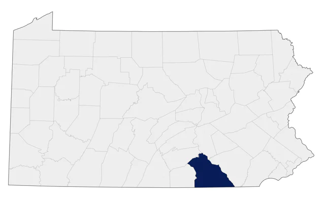 Ross's Gull county map