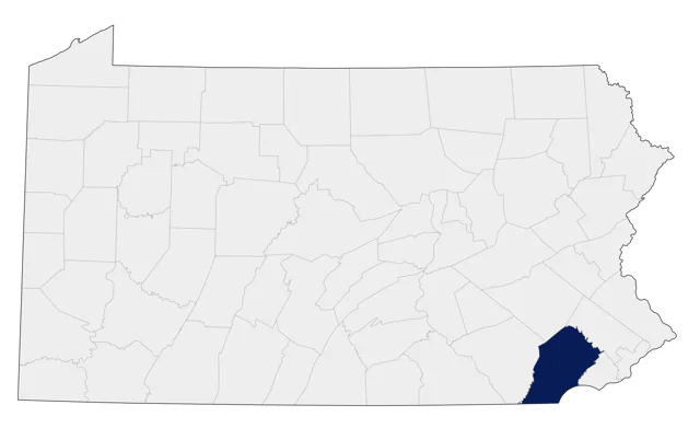 Yellow-headed Amazon county map