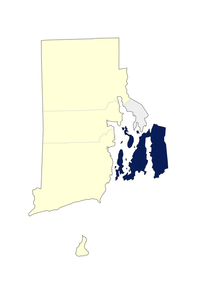American White Pelican county map
