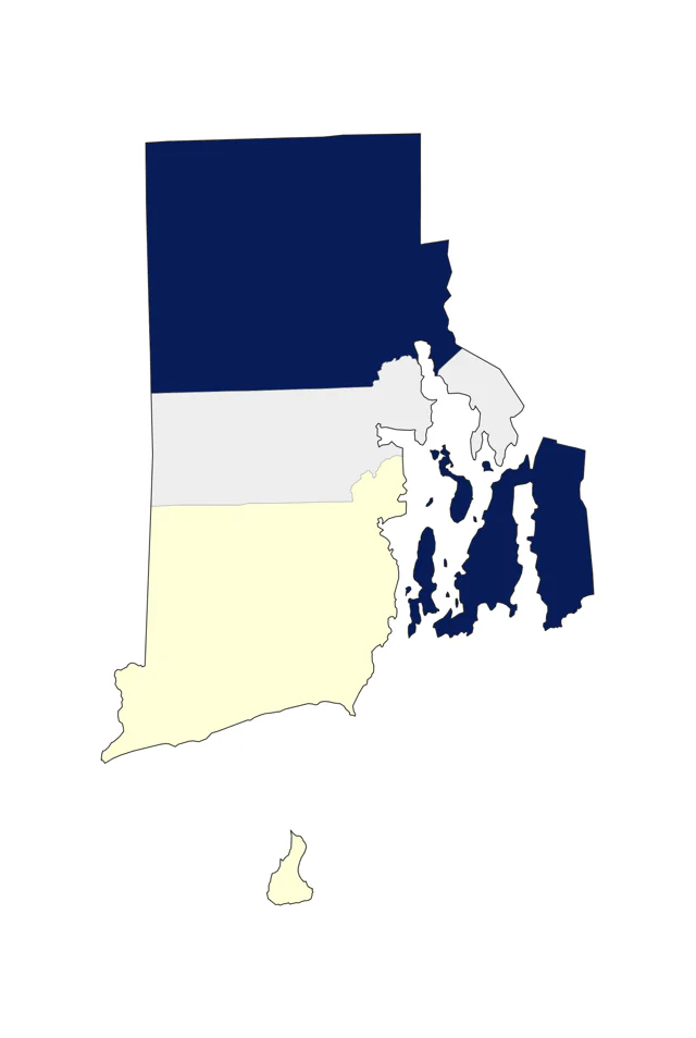 Kentucky Warbler county map
