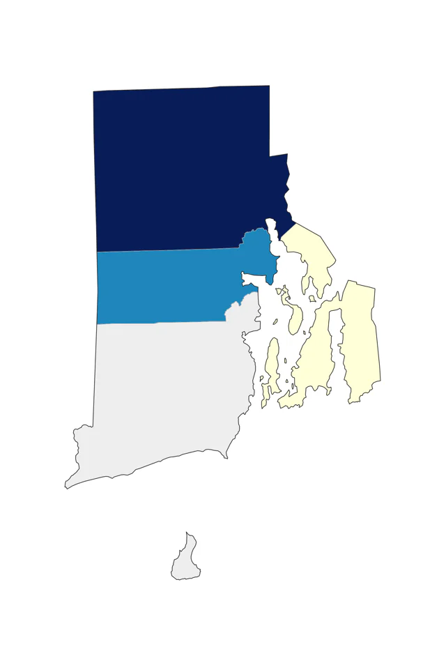 Monk Parakeet county map
