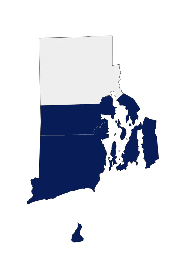 Tricolored Heron county map