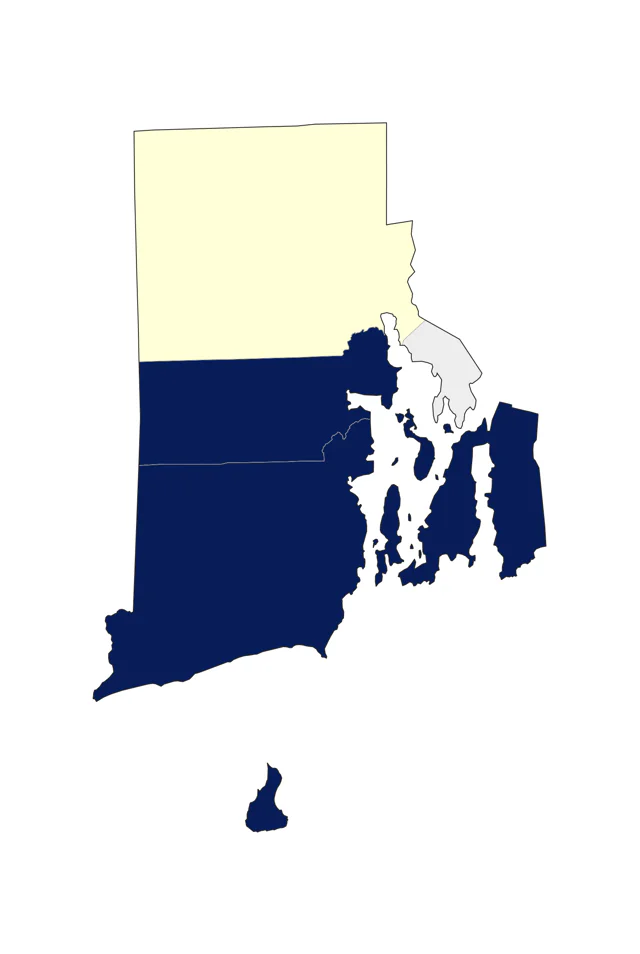 White Ibis county map