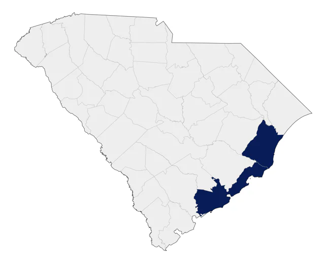 American Flamingo county map