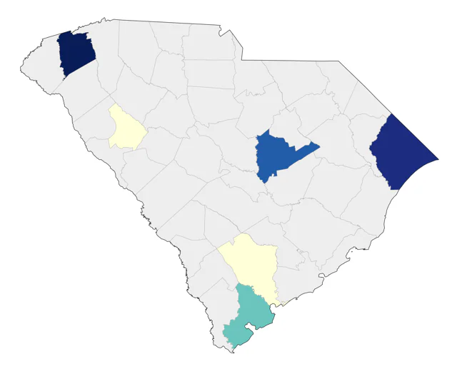 Black Swan county map