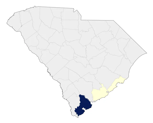 Crested Caracara county map