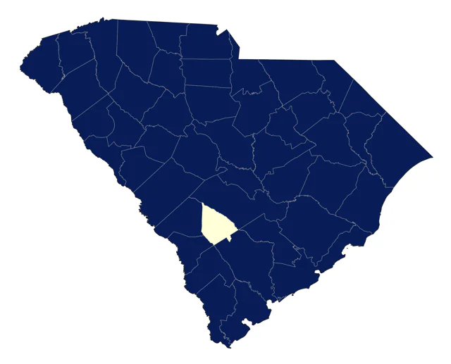 Double-crested Cormorant county map