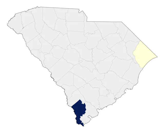 Groove-billed Ani county map