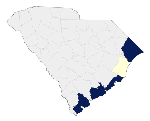 King Eider county map
