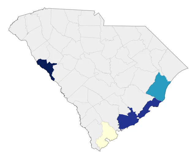 Leach's Storm-Petrel county map