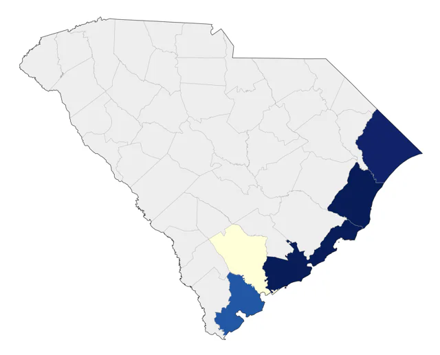 Razorbill county map