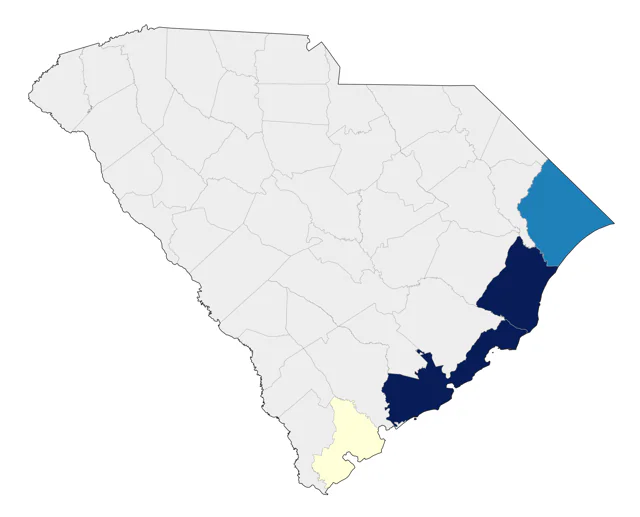 Sargasso Shearwater county map