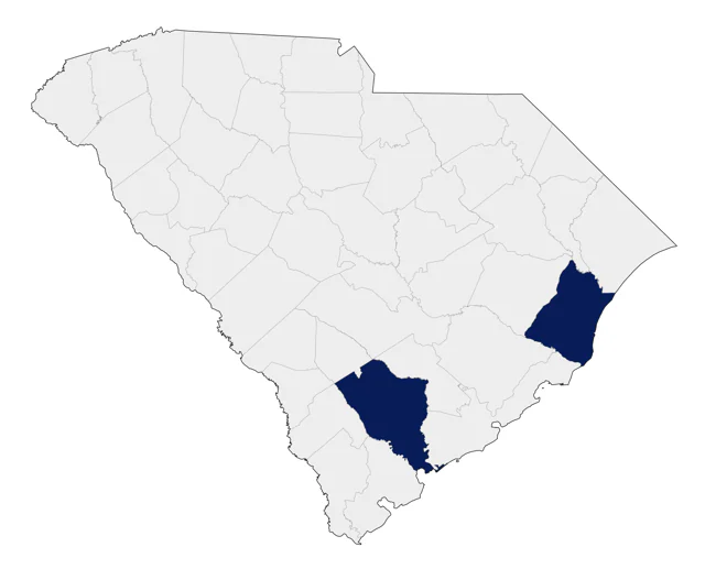 Tricolored Munia county map