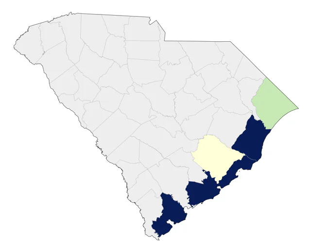 Wilson's Storm-Petrel county map