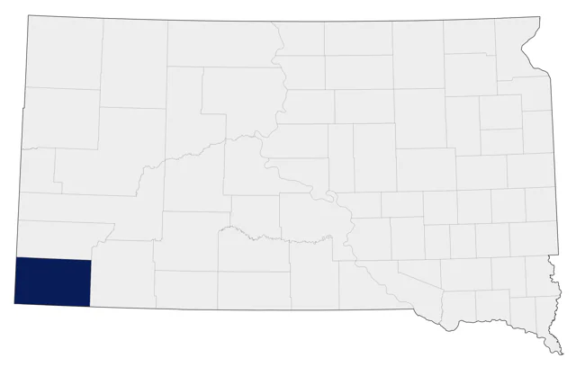 Ash-throated Flycatcher county map