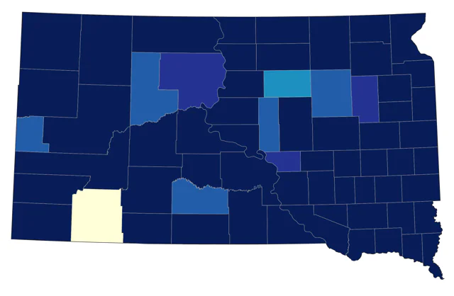 Baltimore Oriole county map