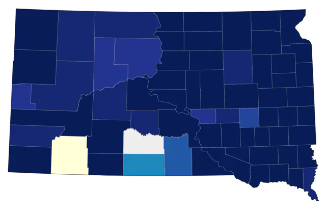 Black Tern county map