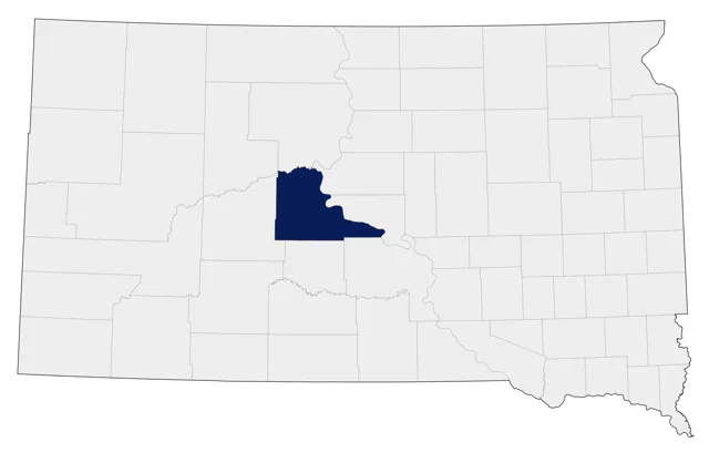 Black Vulture county map