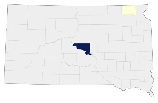 Brambling county map
