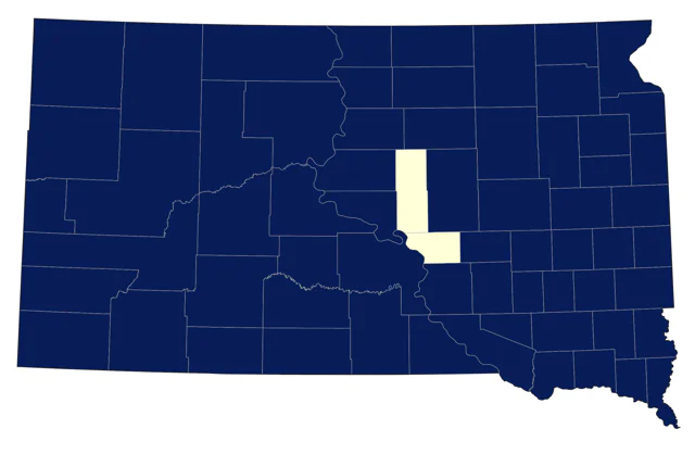 Eurasian Collared-Dove county map