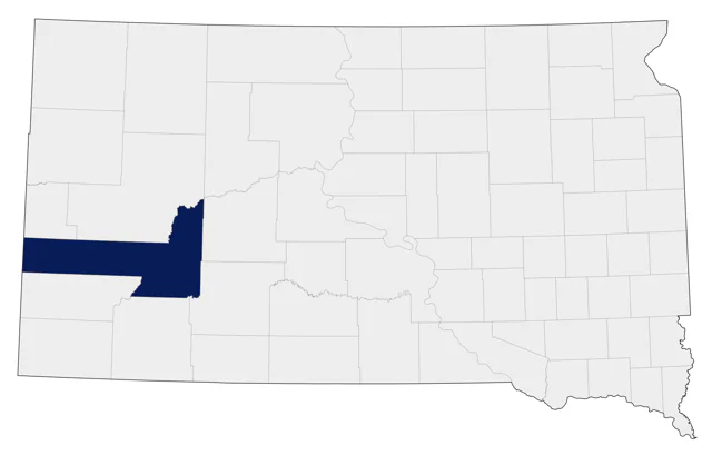 Gambel's Quail county map