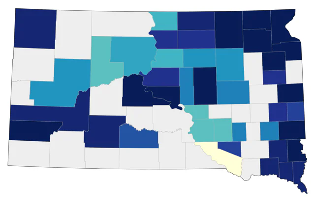 Gray-cheeked Thrush county map