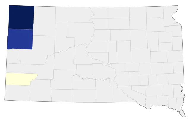 Greater Sage-Grouse county map