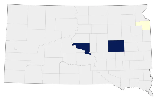 Groove-billed Ani county map