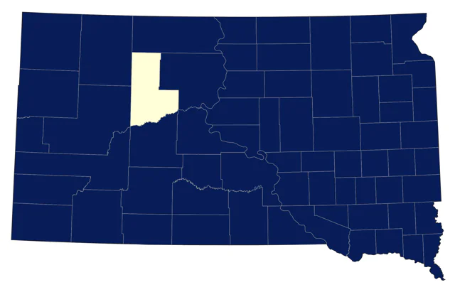 Killdeer county map