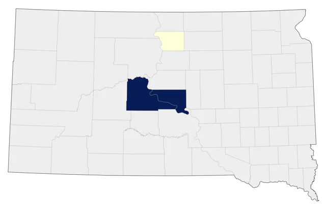 Long-tailed Jaeger county map