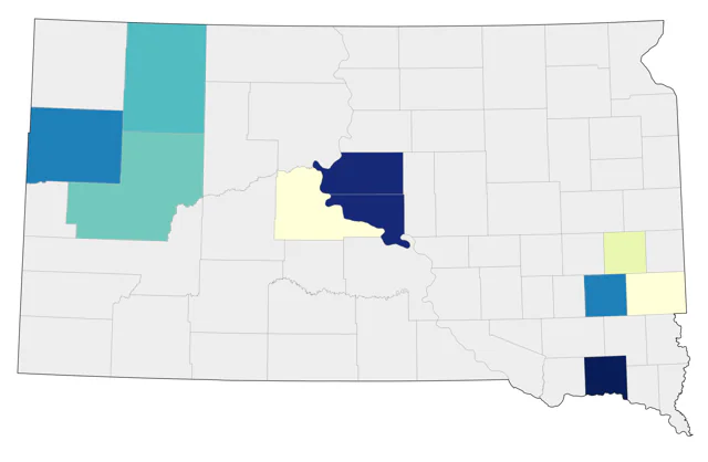 Pacific Loon county map