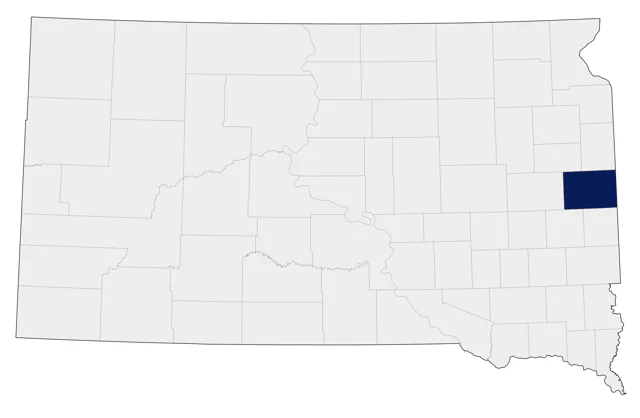 Rivoli's Hummingbird county map