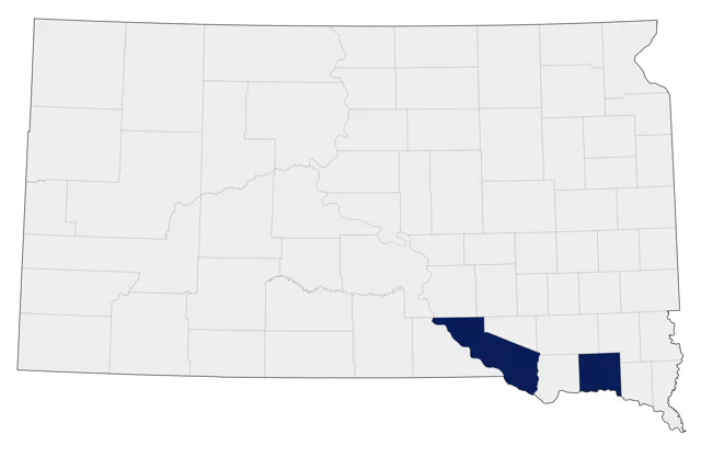 Ross's Gull county map