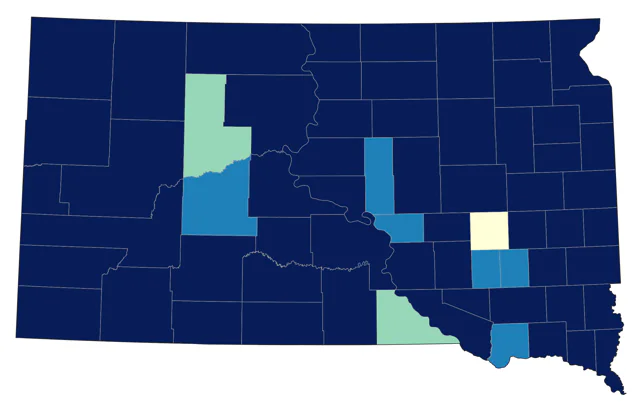 Spotted Sandpiper county map