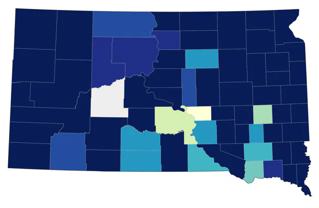 Swainson's Thrush county map