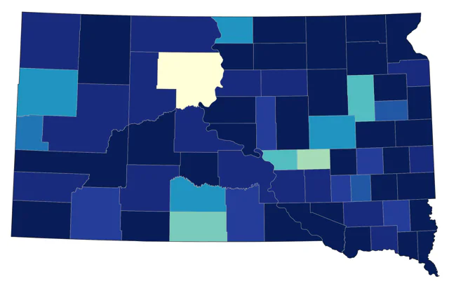 Willow Flycatcher county map