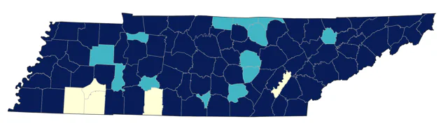 Baltimore Oriole county map