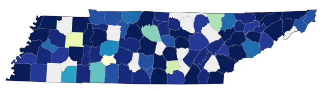 Bank Swallow county map