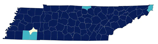Barred Owl county map